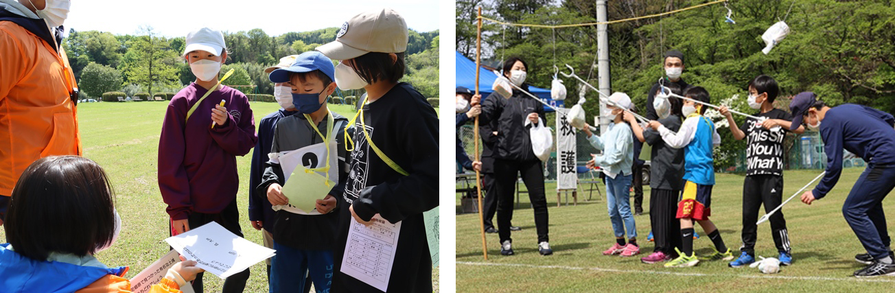 代替競技「ウオークポイントラリーととるとる競争」