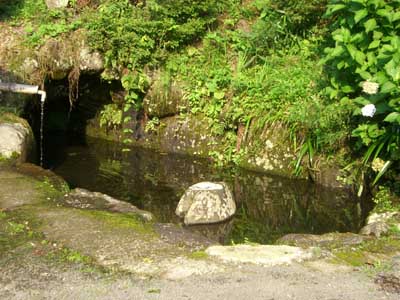 水牢跡の写真です。