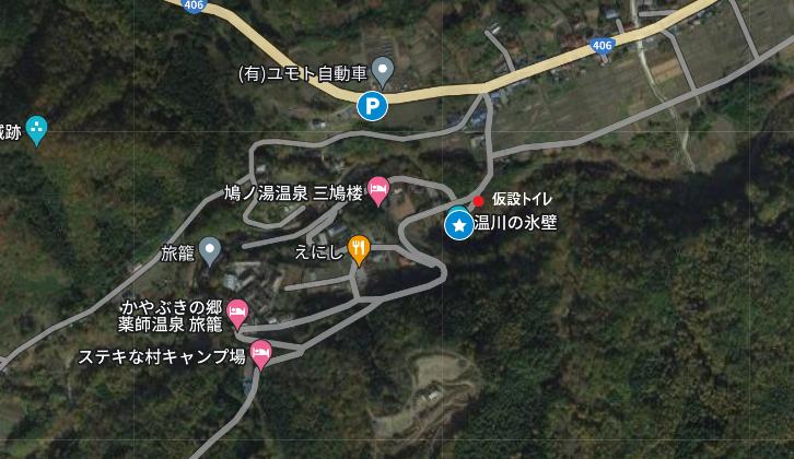 箱島ホタルの里駐車場